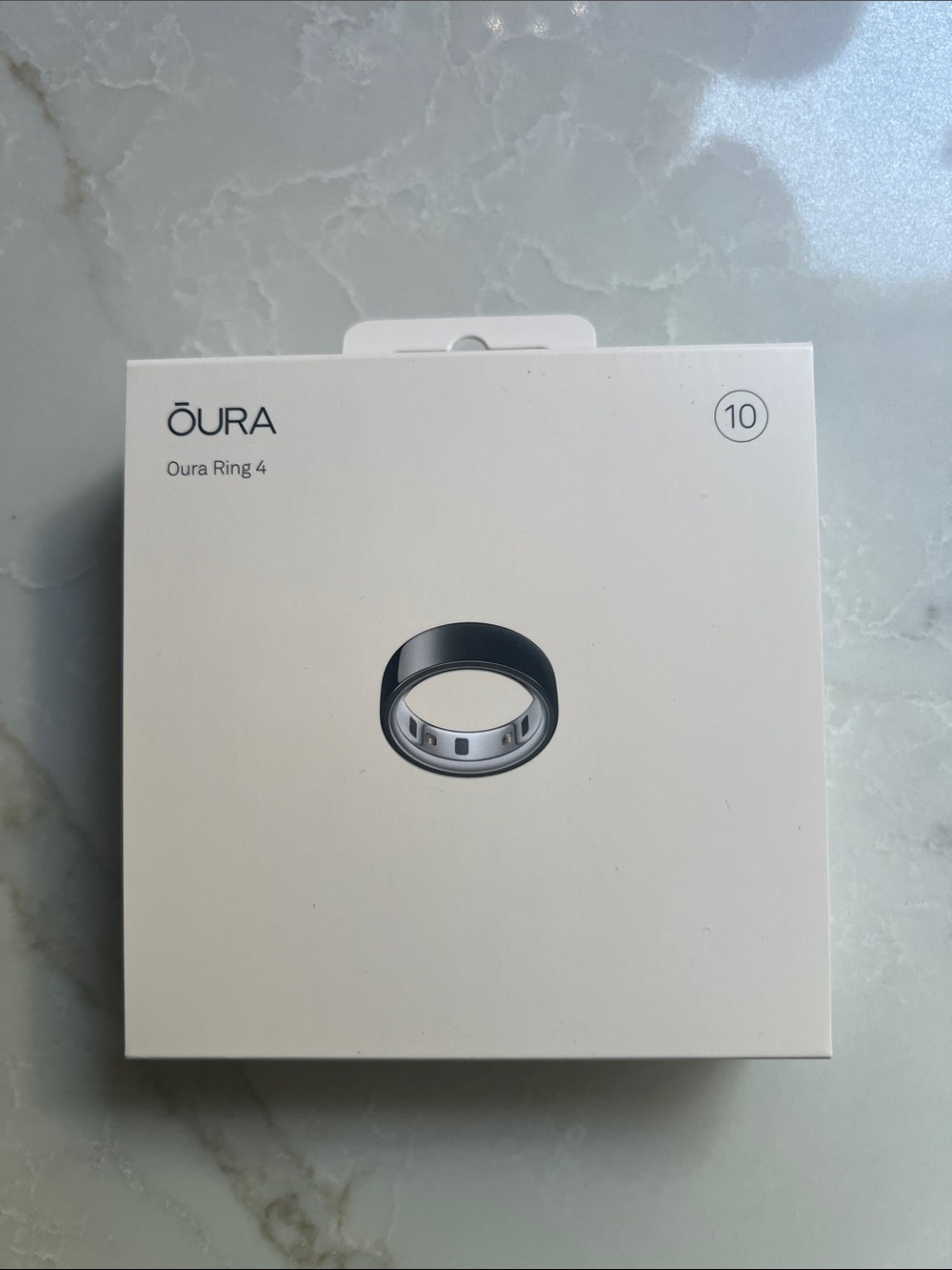 Oura Ring 4 Black Size 10